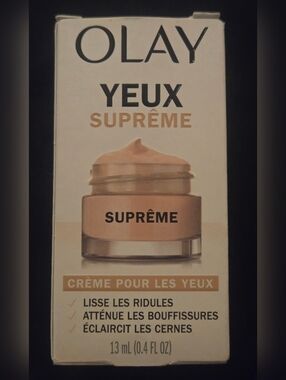 NIB Olay Yeux Suprême Eye Cream - Color Correcting & Hydrating